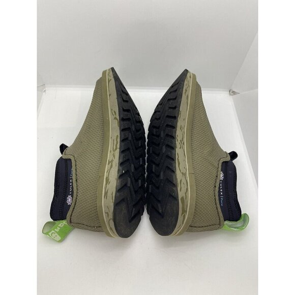 Sanuk Chiba Journey LX Yulex Pure Logo Camo Green Slip On Stretch Ankle Boots 6 - Picture 5 of 9